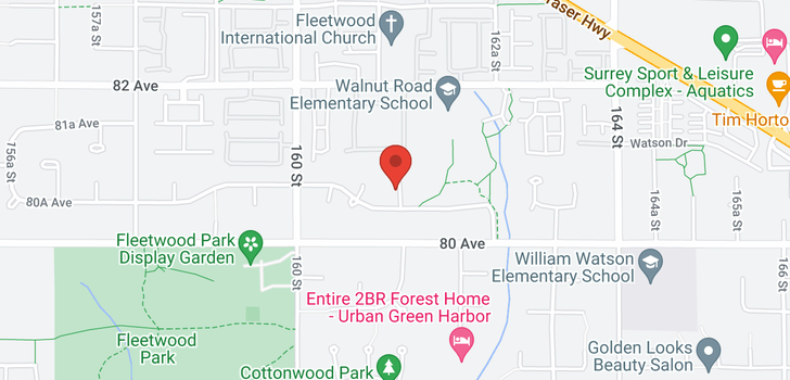 map of 8087 161A STREET